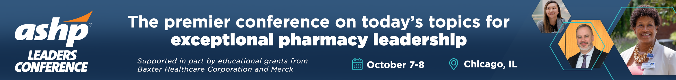 2024 Conference for Pharmacy Leaders Main banner