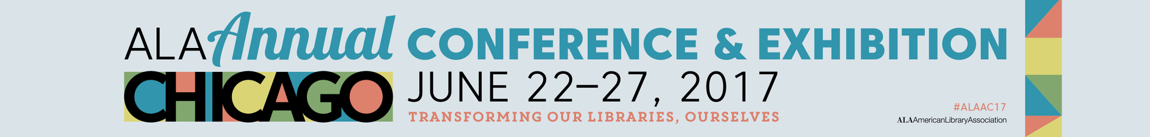 2017 ALA Annual Conference Main banner